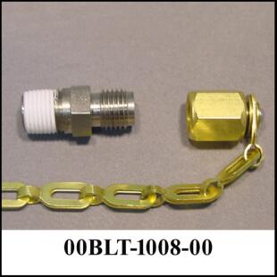 1/8 NPTM to AN-800-3 (MS22066) fill valve