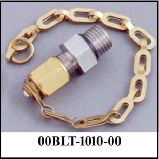 SAE-4 to AN-800-3 (MS22066) fill valve