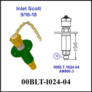 Fill port SCOTT (26875) B.H. fill x AN800-3