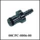 CPC 180 Male Metal Fitting 1/8 in. Barb, for 8/32 (1/4 in.)