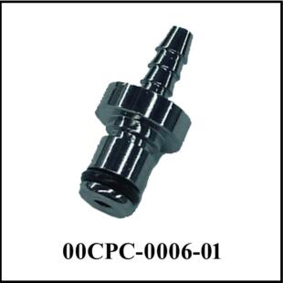 CPC 180 Male Metal Fitting 1/8 in. Barb, with Filter.