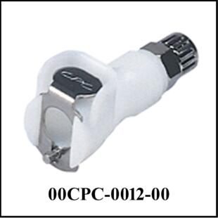 CPC Med Press QD w/CV, Lock Barb, Plastic