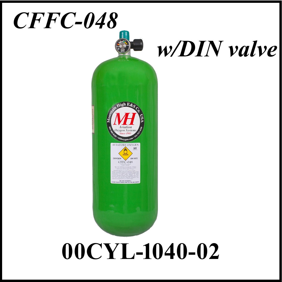 Carbon Fiber Filament (CFFC series) Composite Cylinders