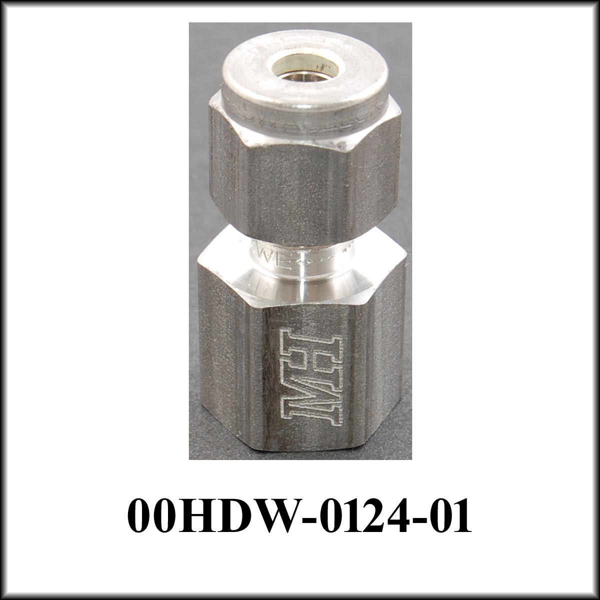 Tube Fitting 1/8 NPT-F to 3/16 Compression-Stainless Steel - MHOxygen