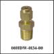 Tube Fitting 1/4" NPT-M to 1/8" Compression, Brass