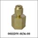 Tube Fitting 1/4 NPT-F To 1/8 Compression, Brass