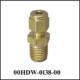 Tube Fitting 1/4 NPT-M to 3/16, Brass