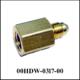 JIC-4 (M) to 1/4 NPT-F, Brass