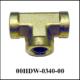 Union Tee 1/8 NPT-F, Brass