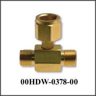 TEE Coupler CGA-540 (Brass)