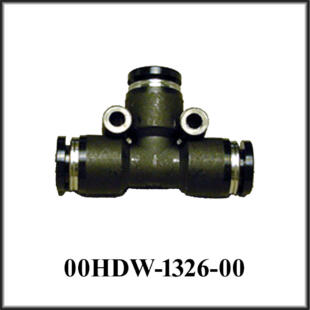 Tee 8x8x8mm, One-Touch