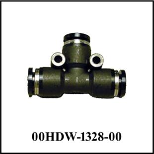 Tee 6x6x6mm, One-Touch