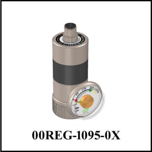 Regulator DIN 477-9 2-Stage Axial Gauge