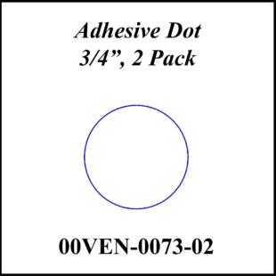 Adhesive Dot, 3/4 in. (2-Pack)