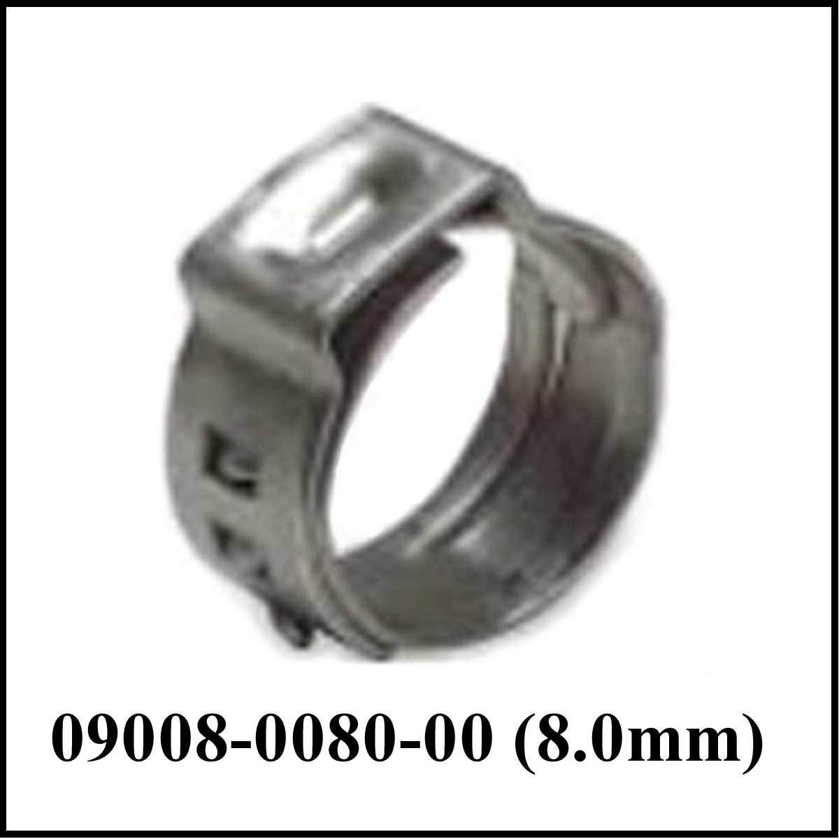 Oetiker 2 Ear Clamp Size Chart