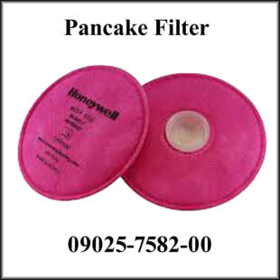 Filter, Respirator, Pancake Cartridge, 2/pk