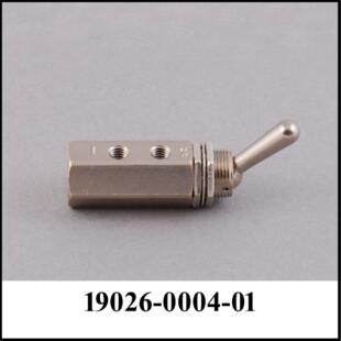 Valve, Toggle, 3-Way #10-32 Ported Exhaust