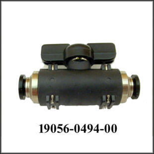 Valve 4mm Ball Union Straight, One-Touch