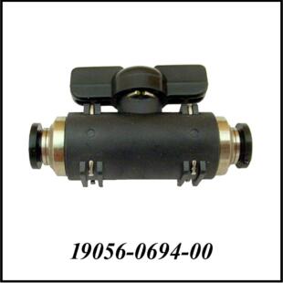 Valve, 6mm Ball Union Straight, One-Touch