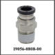 Fitting 8mm x 1/8 inch NPT-M, one-touch