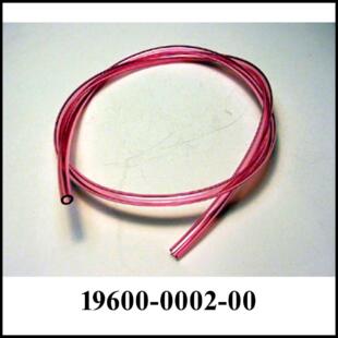 Poly Tube, 4mm, Red, 95 Dur (Ft.)