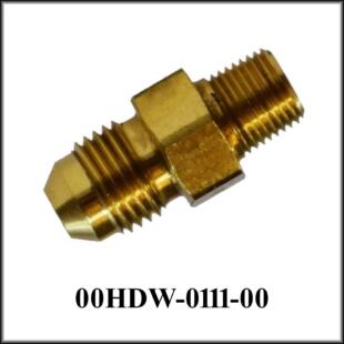 JIC-5 (M) to 1/8 NPT-M, Union-Brass