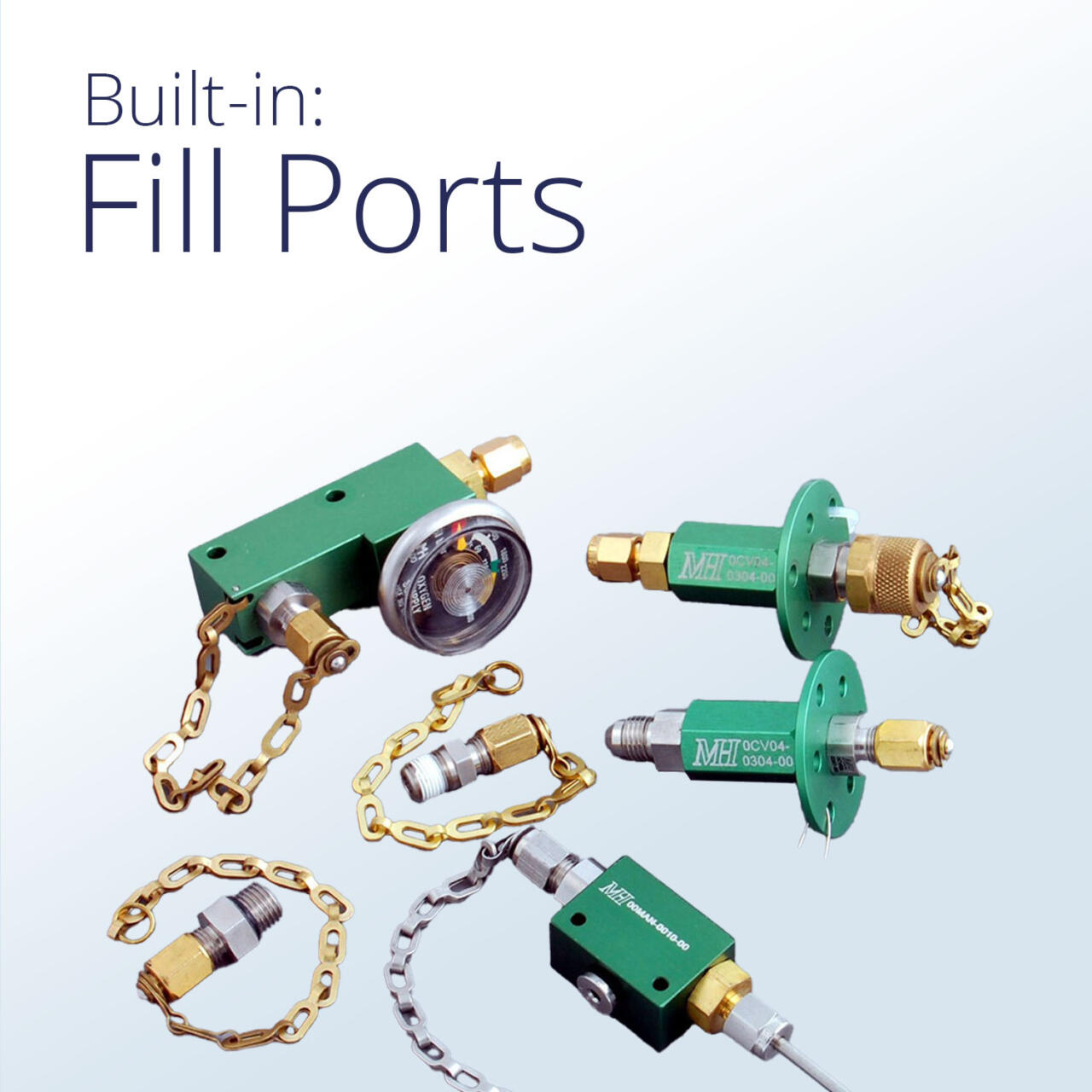 Fill Port Assembly Built-In