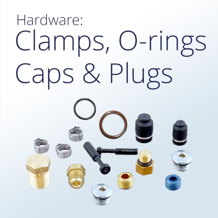 Clamps, O-Rings, Caps & Plugs