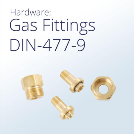 Gas Fittings, DIN 477-9