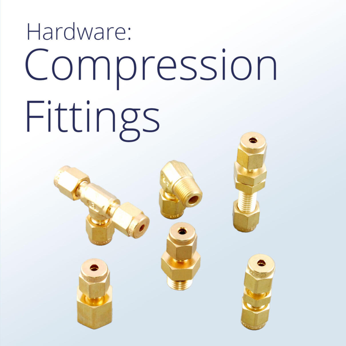 Compression Fittings - MHOxygen
