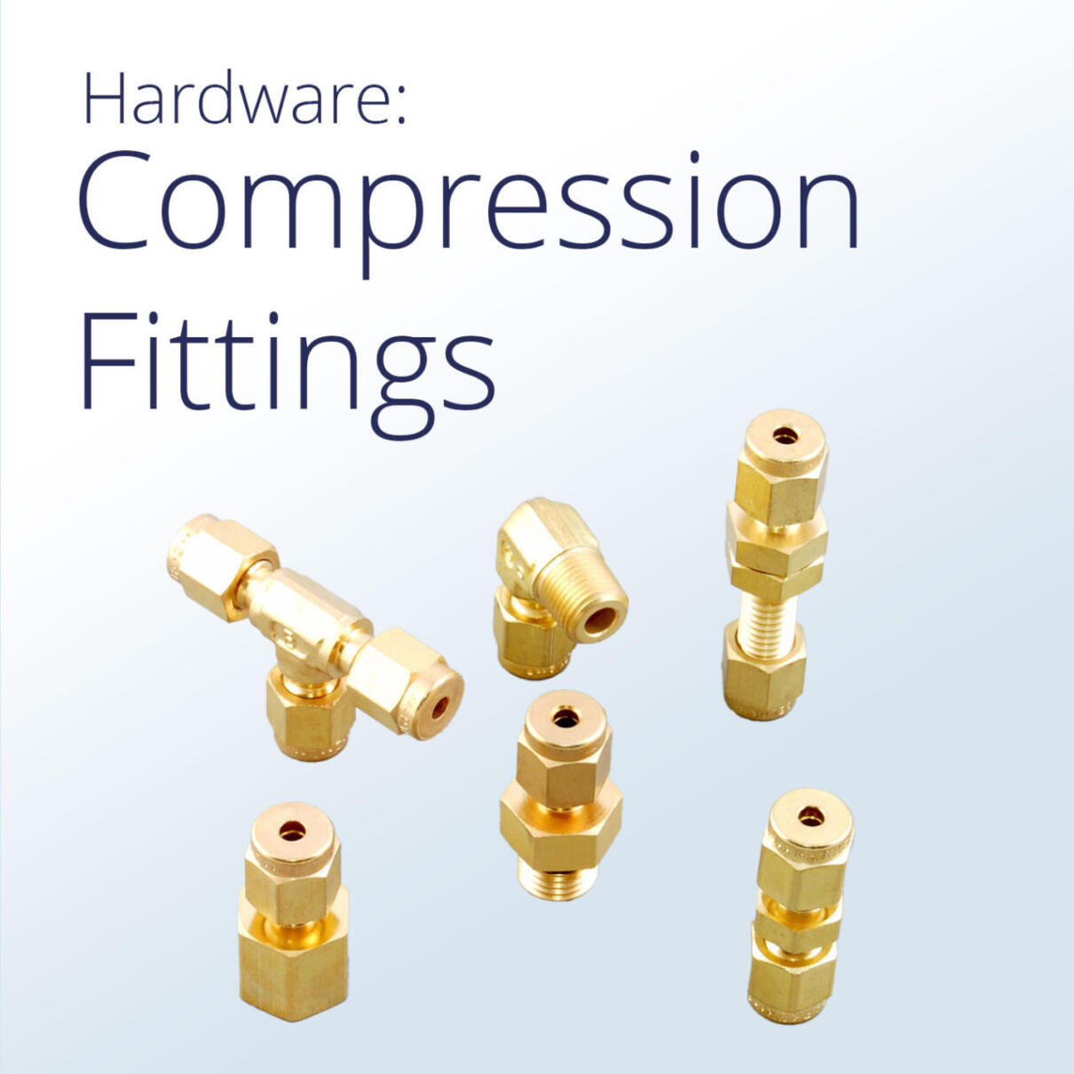 FITTING COMPRESSION UNION 3/16 IN