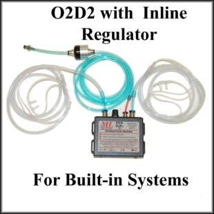 O2D2 Kit with In-line Reducing Regulator for OEM Built-In O2