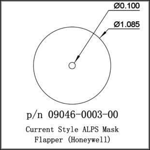 Flapper Valves for MH Face Mask