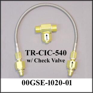 CIC-540 Cylinder Intercoupling Kit with Check Valve for CGA-540 cylinders