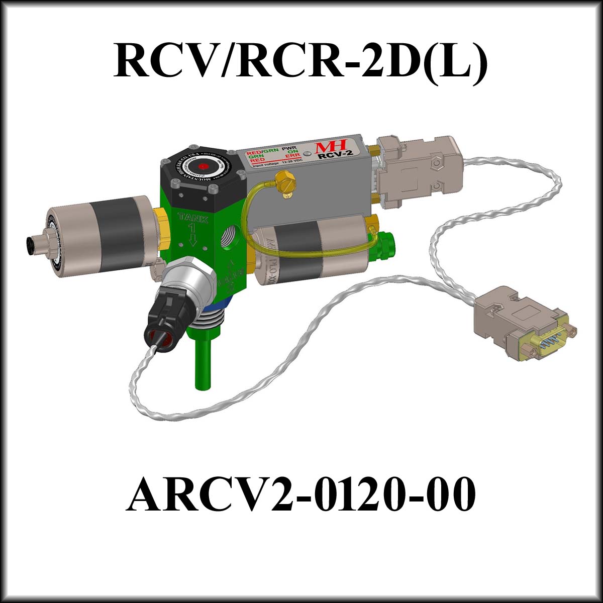RCV/RCR-2D(L), 14/28V, No Transducer