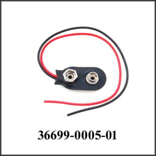 9V Battery Terminals, 25/pk.