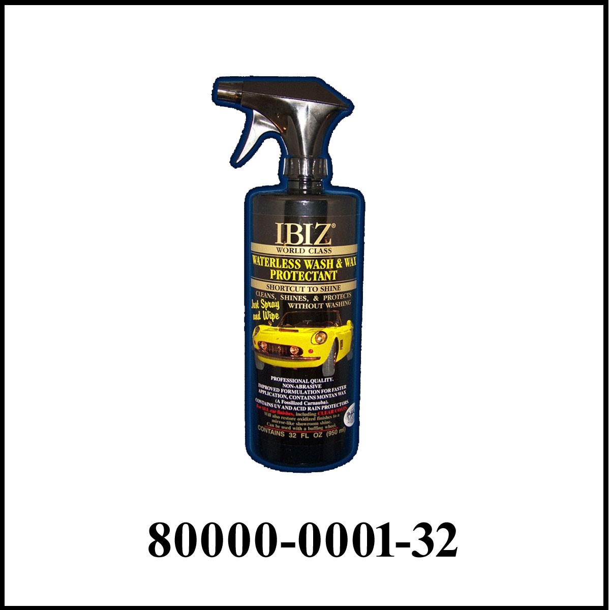 Wax IBIZ Waterless Wash 32oz - MHOxygen