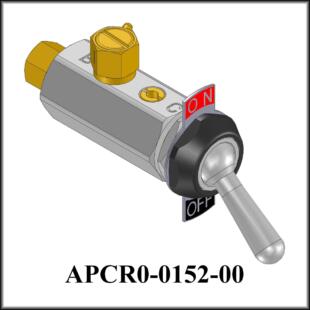 2ip & 4ip Emergency Bypass Switch w/Fittings (early style 3-way)