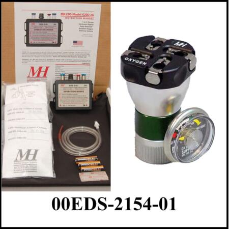 O2D2-2G with FPR-Gauged 4-Port Regulator