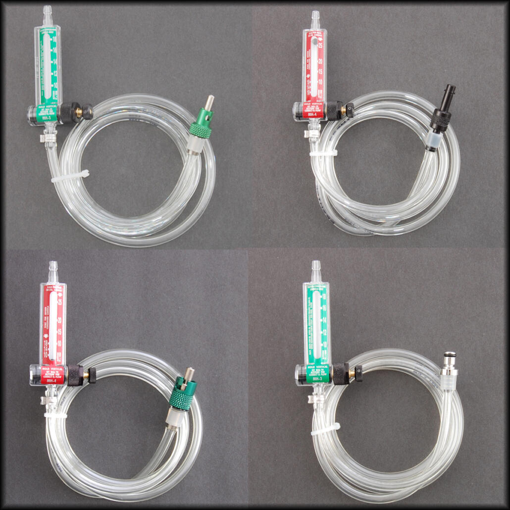 XCP Flowmeter with CPC Fittings & Tubing MHOxygen