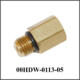 SAE-4 (M) to 1/8-Inch NPT-F, Brass