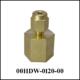 Tube Fitting 1/8 NPT-F To 1/8 Compression, Brass