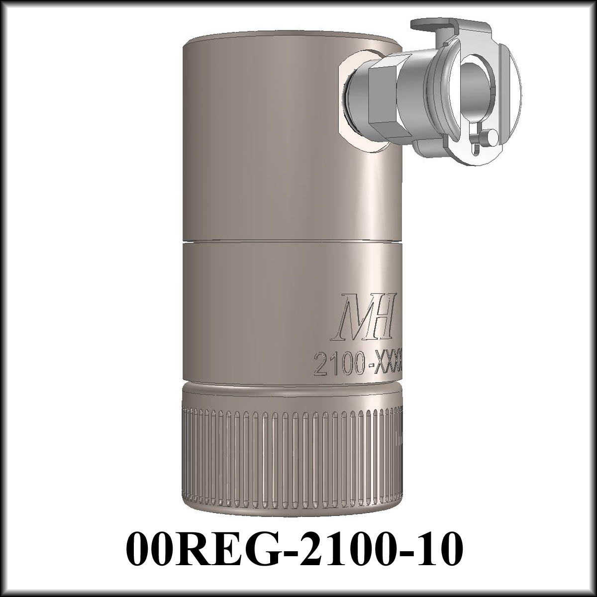 Regulator, Assy. 2G, 2100 Series CGA-540 (No Gauge w/Port) | MHOxygen