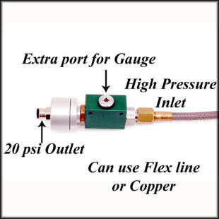 SAE-4 Inlet, Pressure Regulator - Image 5