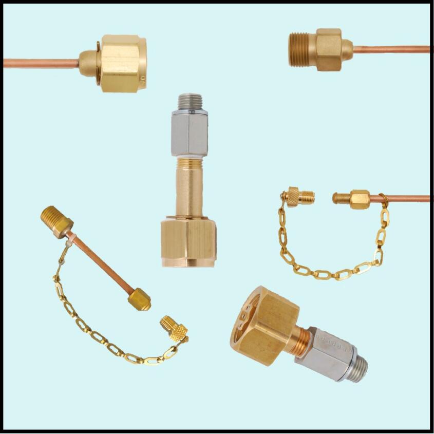 What type of fitting do I need to fill my builtin oxygen system