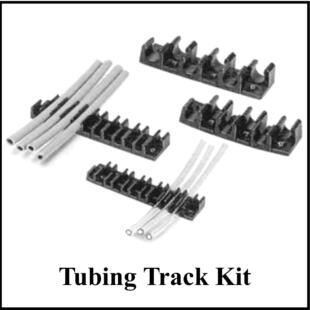 Kit, 30-ft. 4mm Red Poly Tube w/Track
